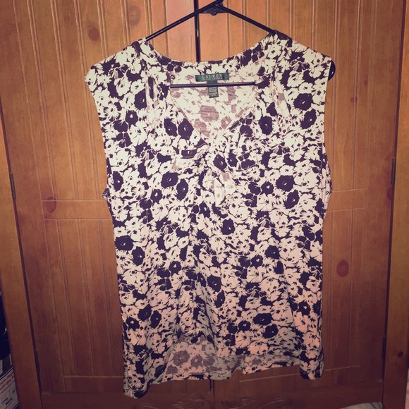 Ralph Lauren sleeveless blouse