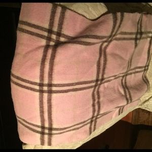 SOLD Pink plaid scarf for @b_messer46