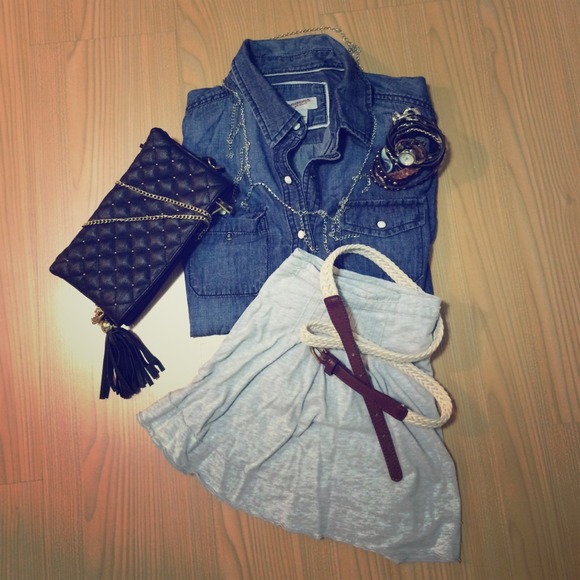 Denim shirt