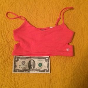 American Eagle cutout bralette bandeau croptop 32a