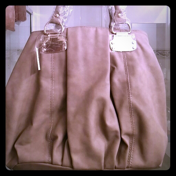 Leather Aldo Tan Handbag
