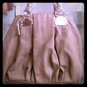 Leather Aldo Tan Handbag