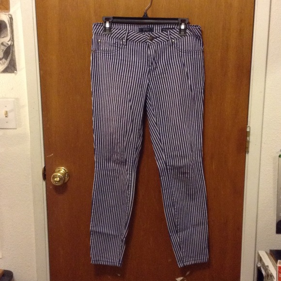 Jessica Simpson striped pants- worn once!