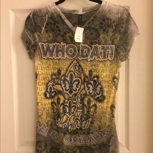 New Orleans Saints fitted tee