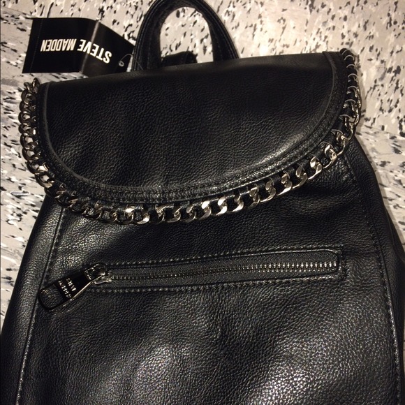 Steve Madden leather backpack