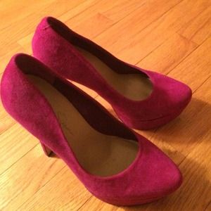 Plum purple pumps!