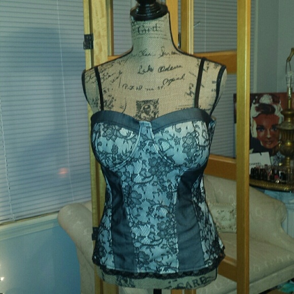 Lace corset top