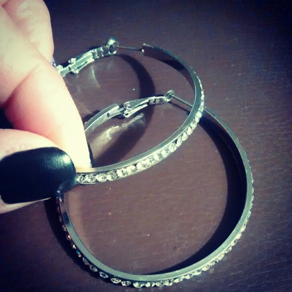 Crystal Hoops