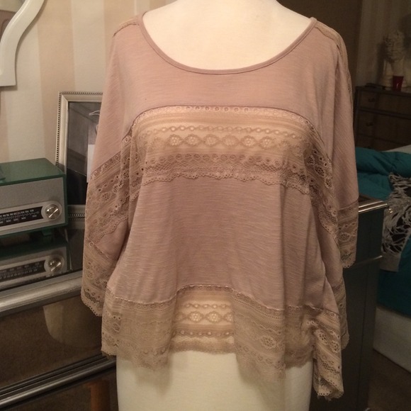 Free people lace top