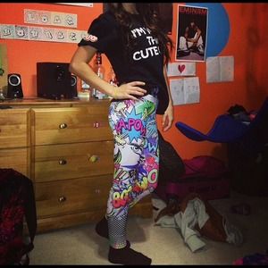 Super hero leggings!