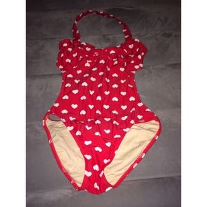 Halter One piece bathing suit