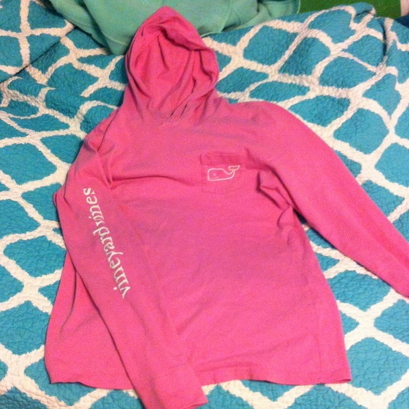 Pink Vineyard Vines Hoodie*SOLD*