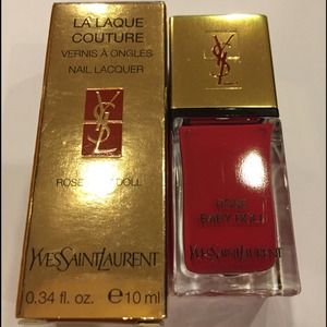 💯NWT YSL LA LAQUE Nail Lacquer - ROSE BABY DOLL