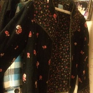 VINTAGE INSPIRED FLORAL QUILT LIKE BLAZER!