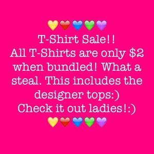 T-Shirt Bundle Sale!!🌸💗 Just Added Multiple