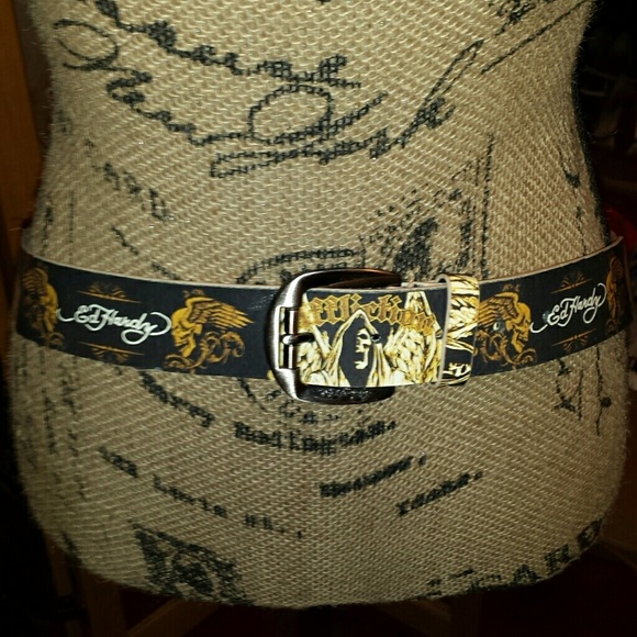 Ed hardy/ affliction belt