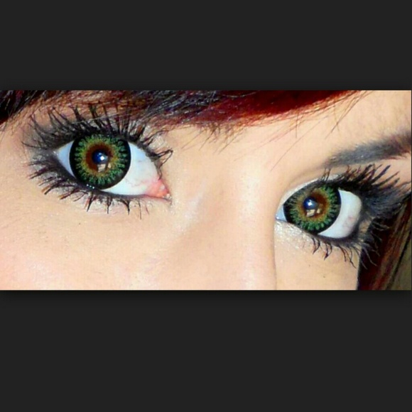 Princess Mimi Apple Green Contacts Brand New 0.00