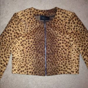 Bcbg leopard jacket