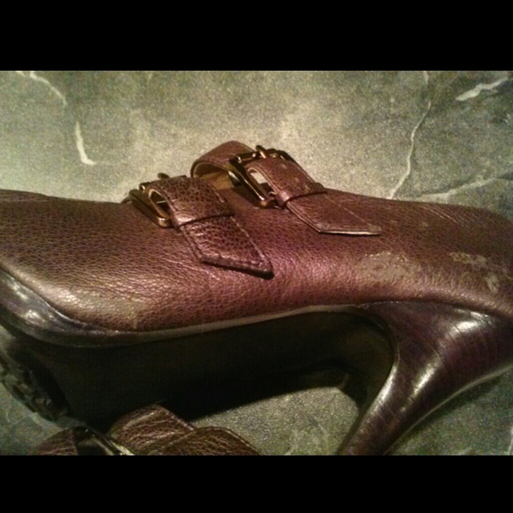 Michael Kors Brown Strappy Shoes Sz 8
