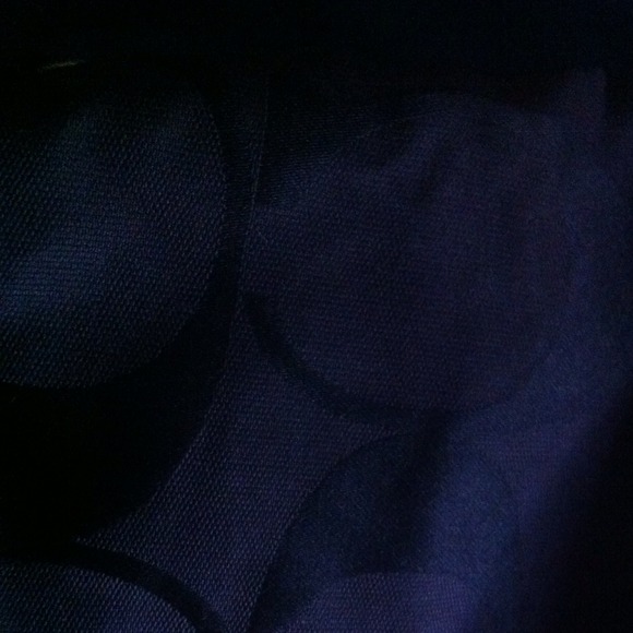 Black/Gold Coach M/L Handbag - Picture 2 of 2