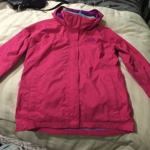 North face rain jacket