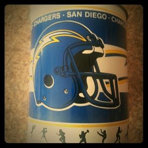 Charger offical nfl canister