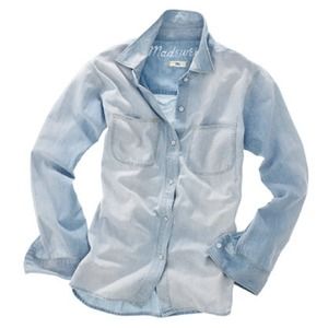 madewell chambray shirt