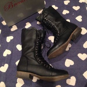 Black Combat Boots