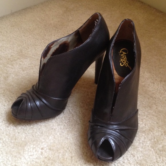 Dark Brown Booties