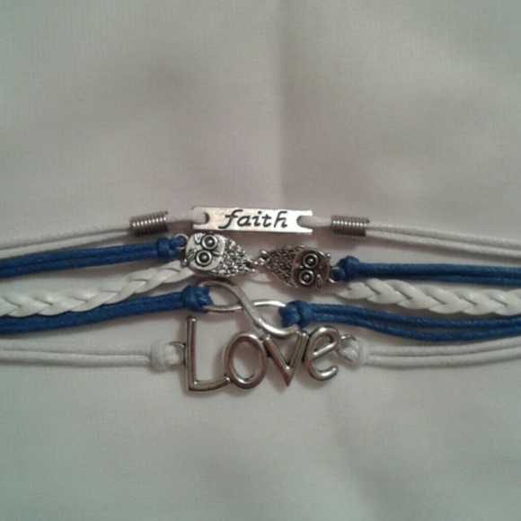 Infinity bracelet.