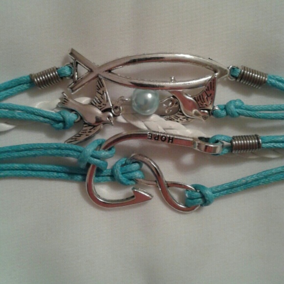Infinity bracelet.