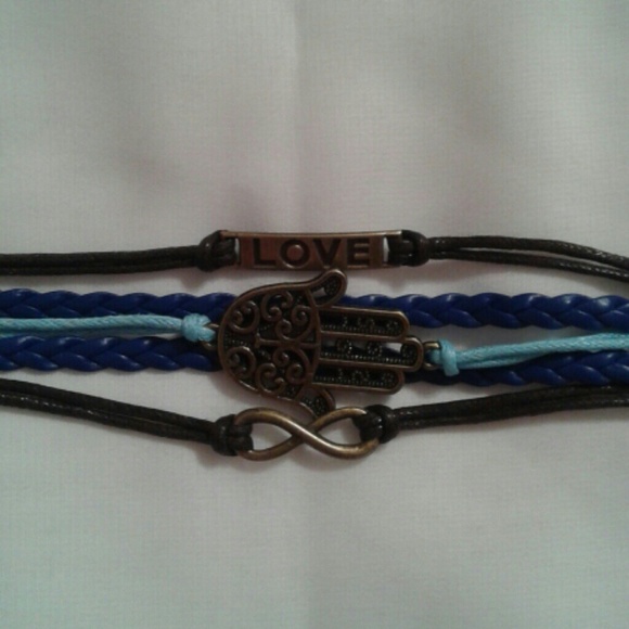 Infinity bracelet.