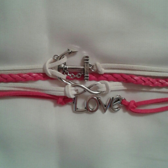 Infinity bracelet.