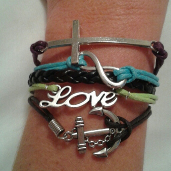 Infinity bracelet.