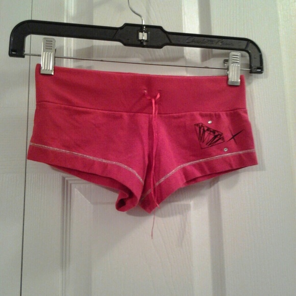 Red intimate shorts NWOT