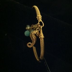 seahorse charm bracelet