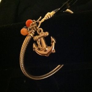 anchor charm bracelet