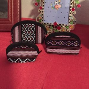 Handmade coin bags set 3 - brand NEW