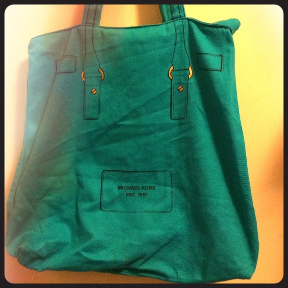 (Sold in Bundle)Michael Kors Tote Bag Blue