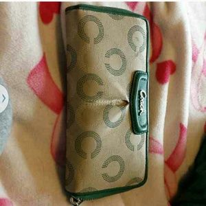 SOLD Cute coach wallet, authentic