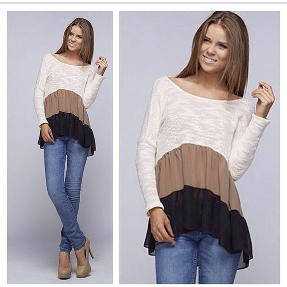 Flowy winter top
