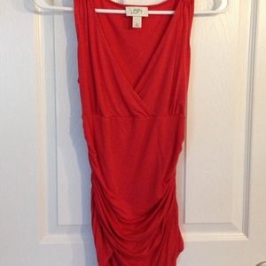 Loft dark coral tank