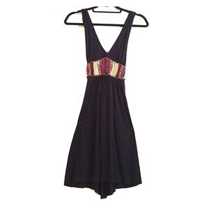 Black beaded dress