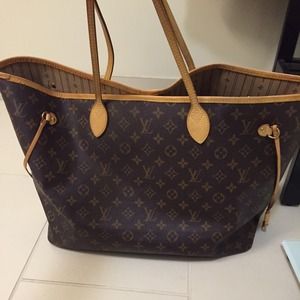 Authentic Louis Vuitton Neverfull Monogram GM Tote