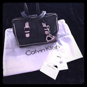 Leather hand bag CK OBO