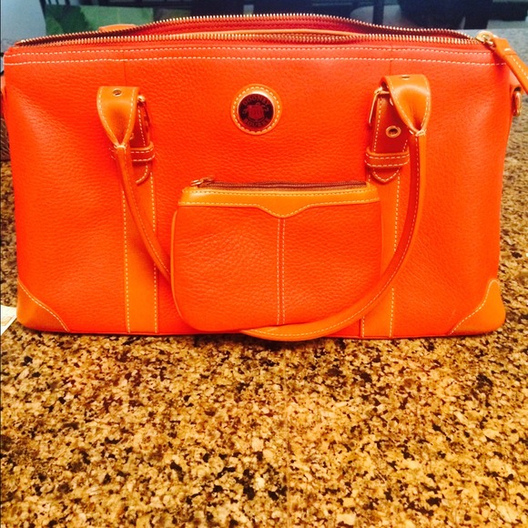 Dooney & Bourke tote with matching coin purse