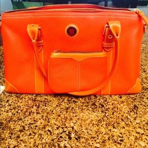 Dooney & Bourke tote with matching coin purse