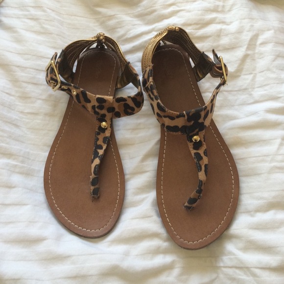 ✨SOLD ON VINTED✨ Leopard sandals