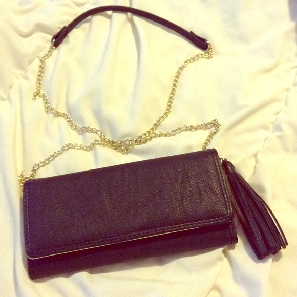 Black Steve Madden wallet/crossbody purse