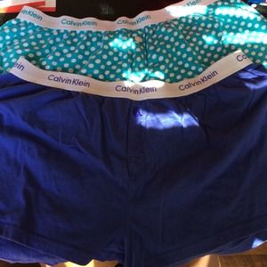 Calvin Klein sleep shorts